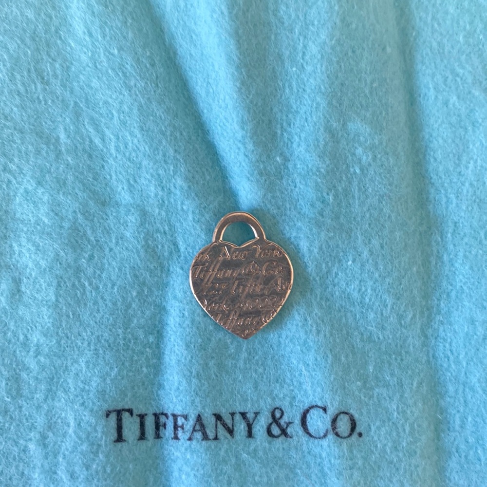 Tiffany Heart charm